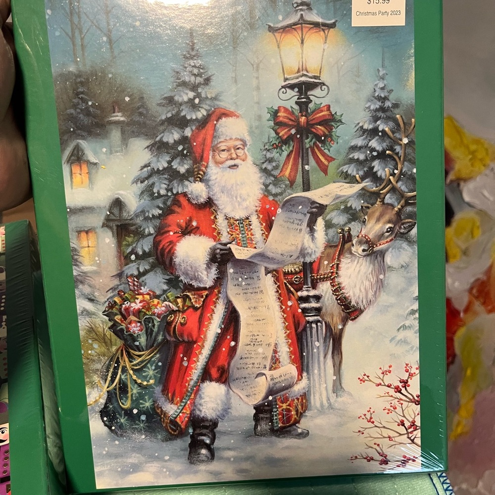 Christmas oversized puzzles